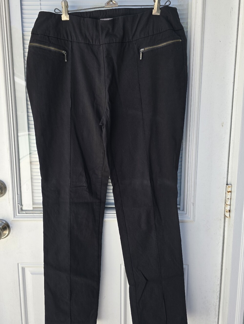 Chicos Black Stretch Work Pantd